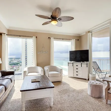 Panama City Beach Condo Balcony With Ocean Views!